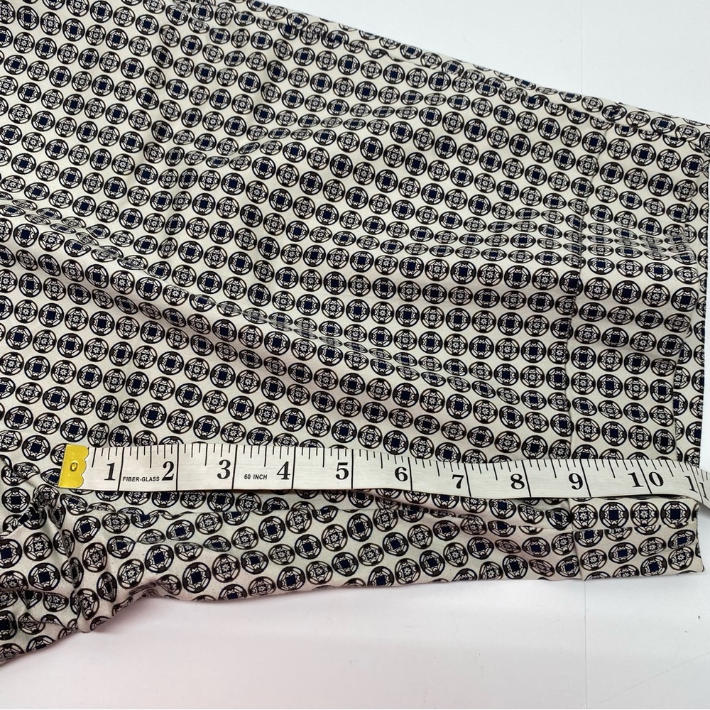 Bamboo Traders Womens Black & Cream Patterned Shorts Size 14 Bermuda Length - Picture 11 of 13